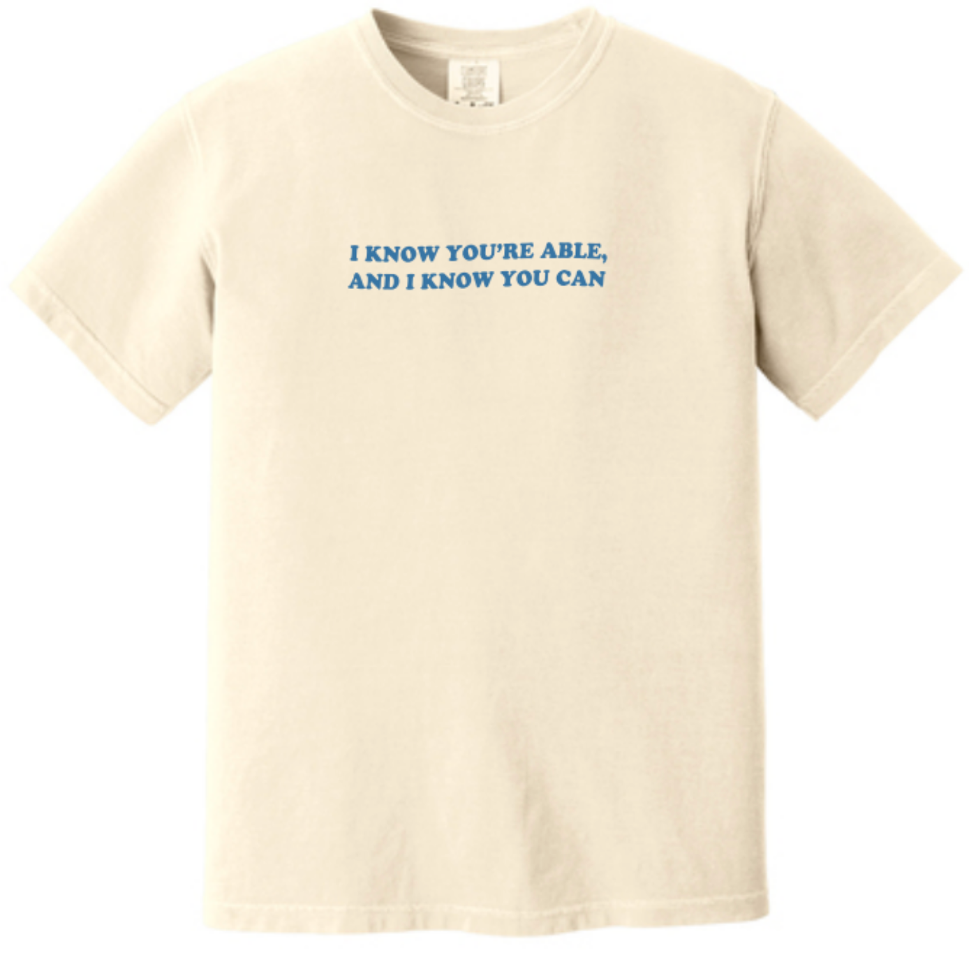Cream "You're Able" Lyric Tee