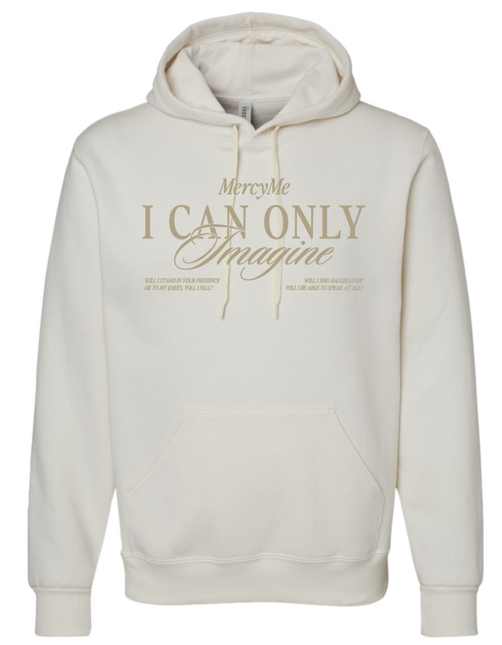 MercyMe I Can Only Imagine Cream Hoodie