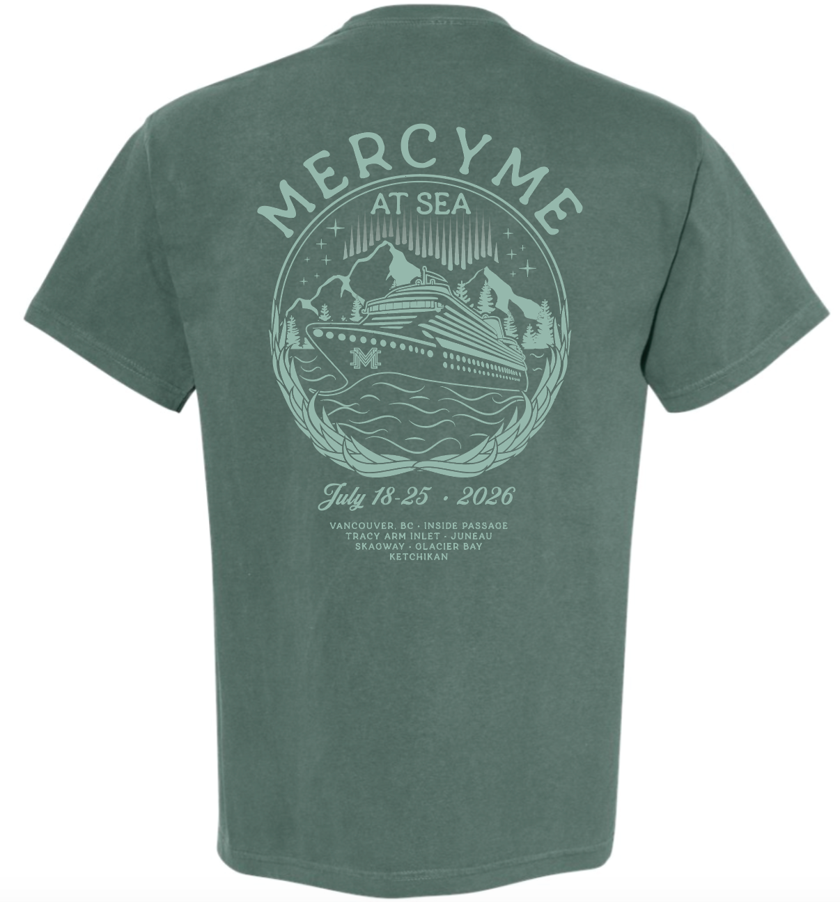 MercyMe At Sea 2026 Cruise Tee (Pre_Order)
